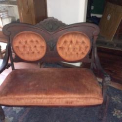 2 Seater Antique Chair 