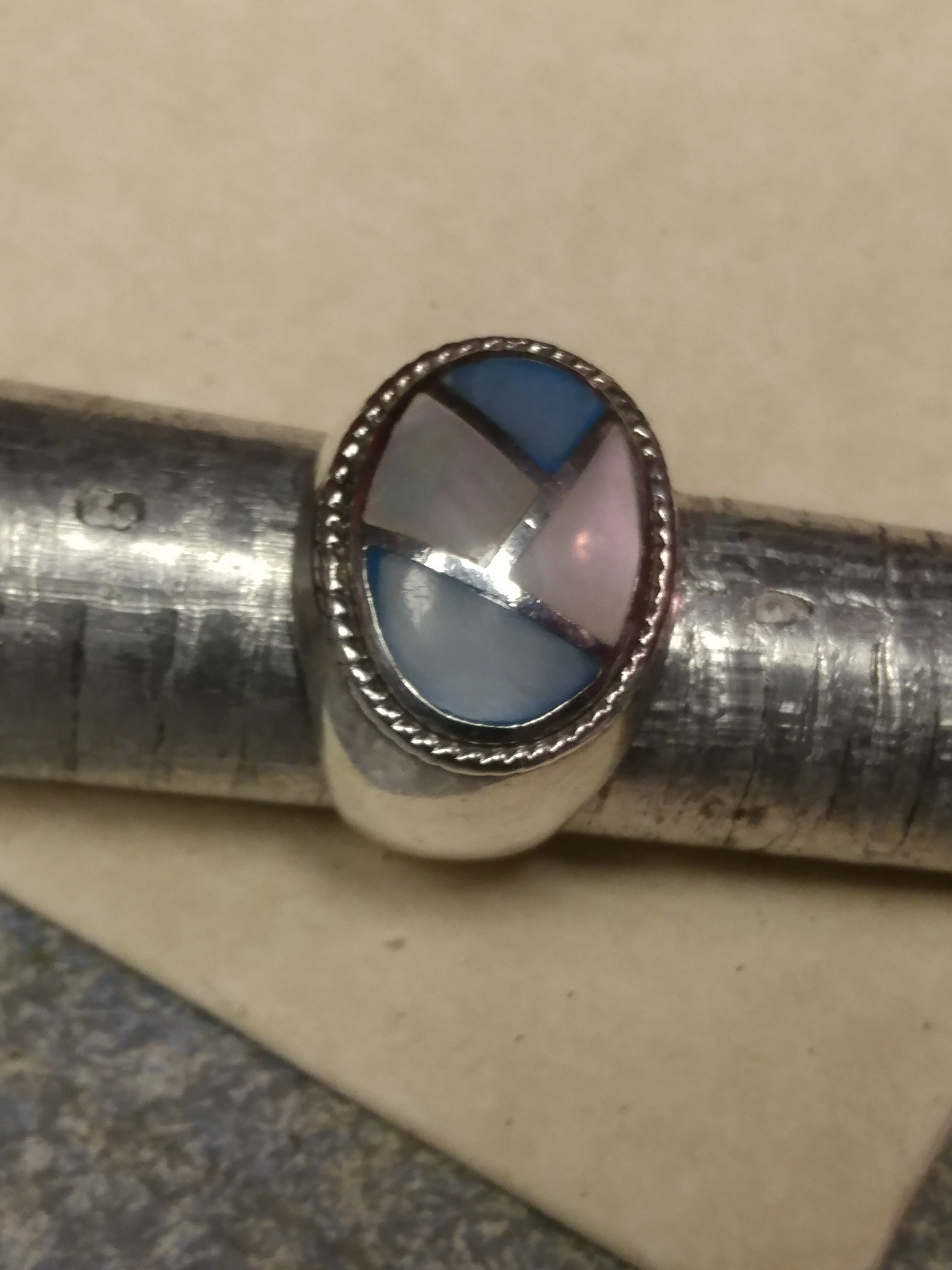 Heavy sterling silver ring