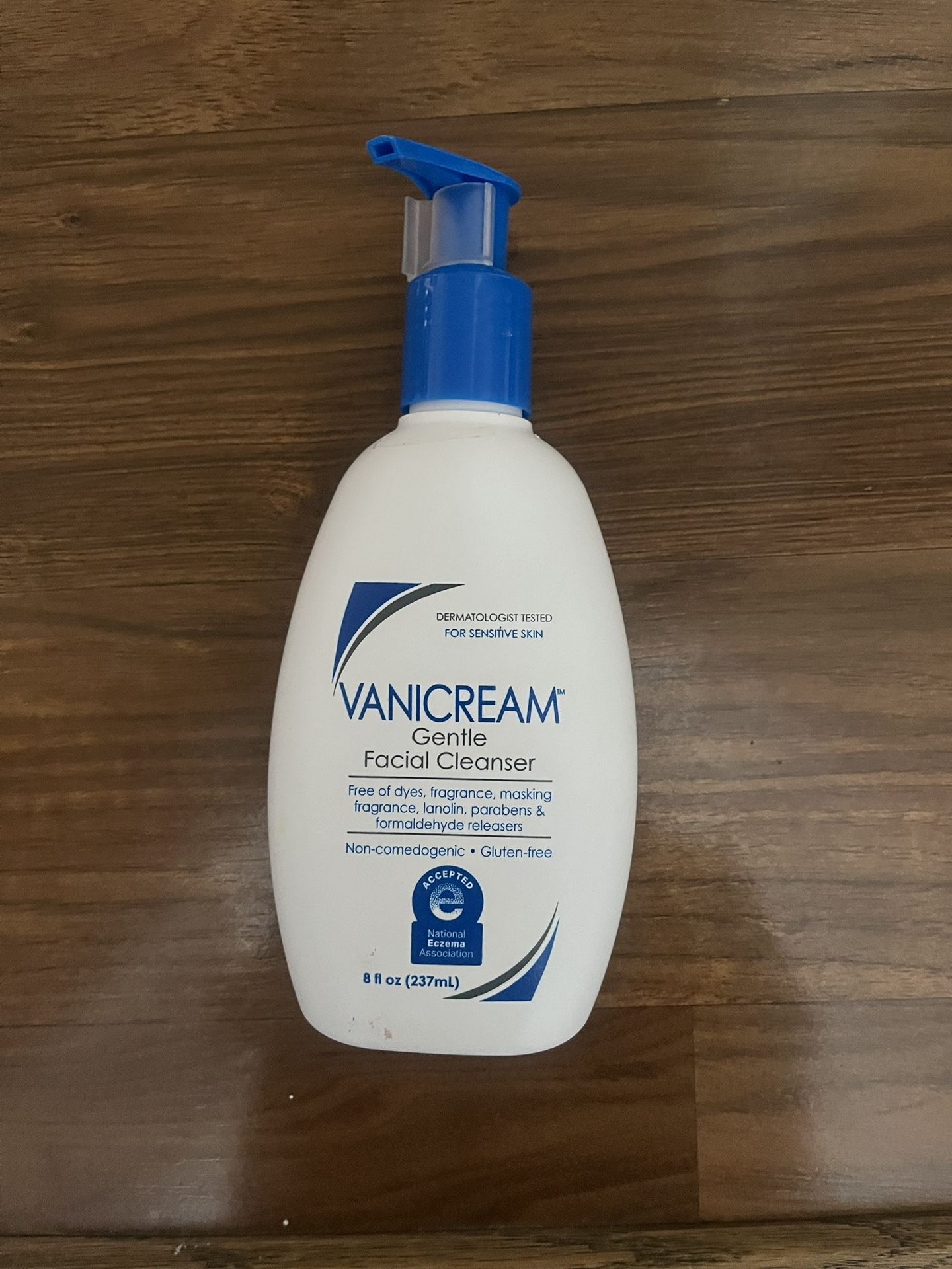 Vanicream Gentle Facial Cleanser, 8 OZ