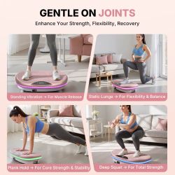 CV55 Curved 4D Low-Impact Vibration Plate