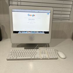 Apple IMac G5 2004 M9249LL/A 17” 1.8 GHz 256mb Ram 80Gb Hdd 