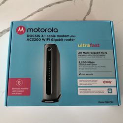 Motorola Cable Modem and Router Combo