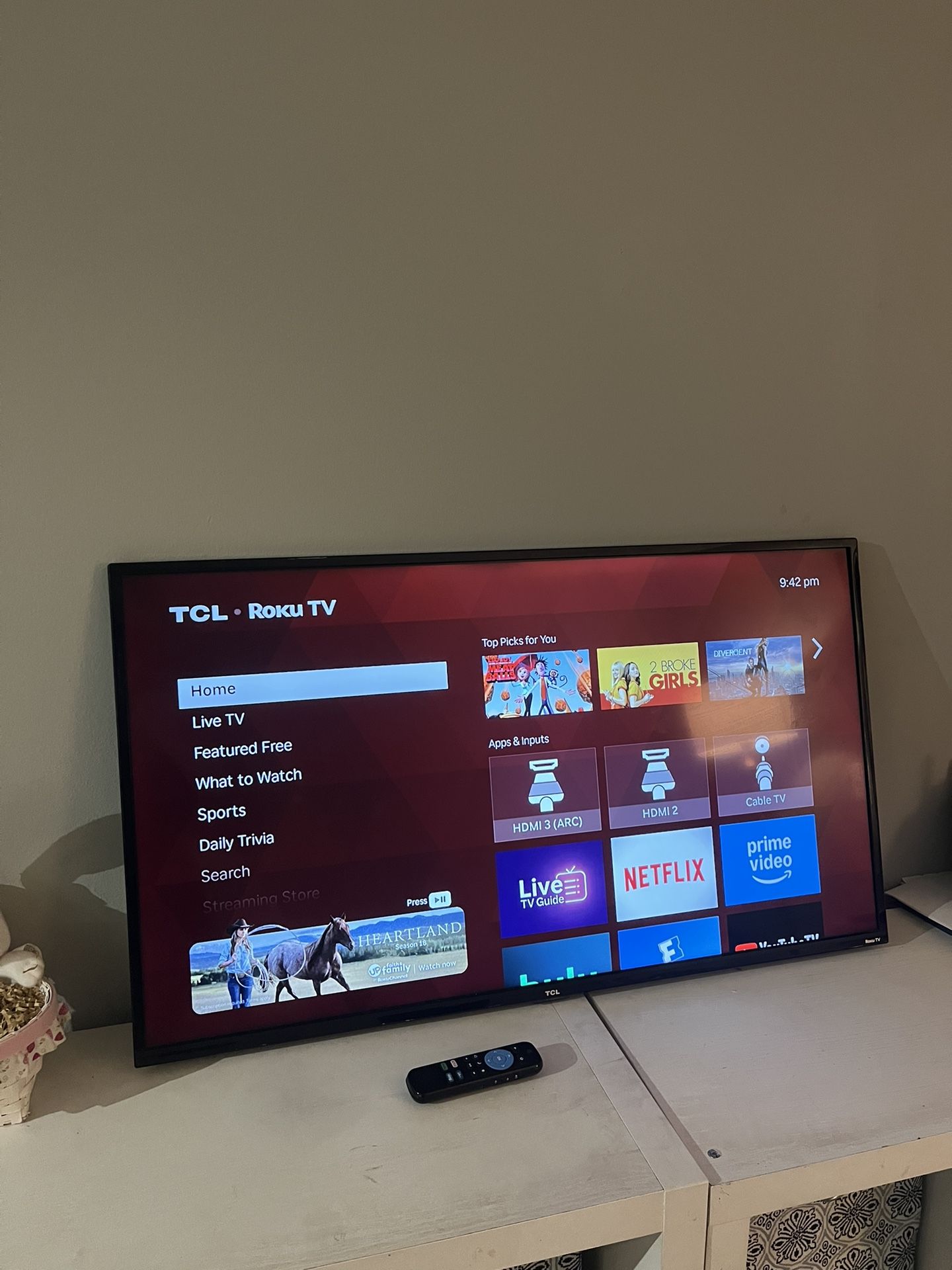 TCL 40 Inch Roku TV