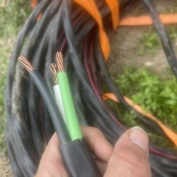 4/3 Wet-Direct Burial Electrical Cable 375ft. Made In USA