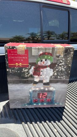 Christmas decoration clock Christmas decoration clock