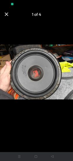 Old school 90s Rockford Fosgate subwoofer