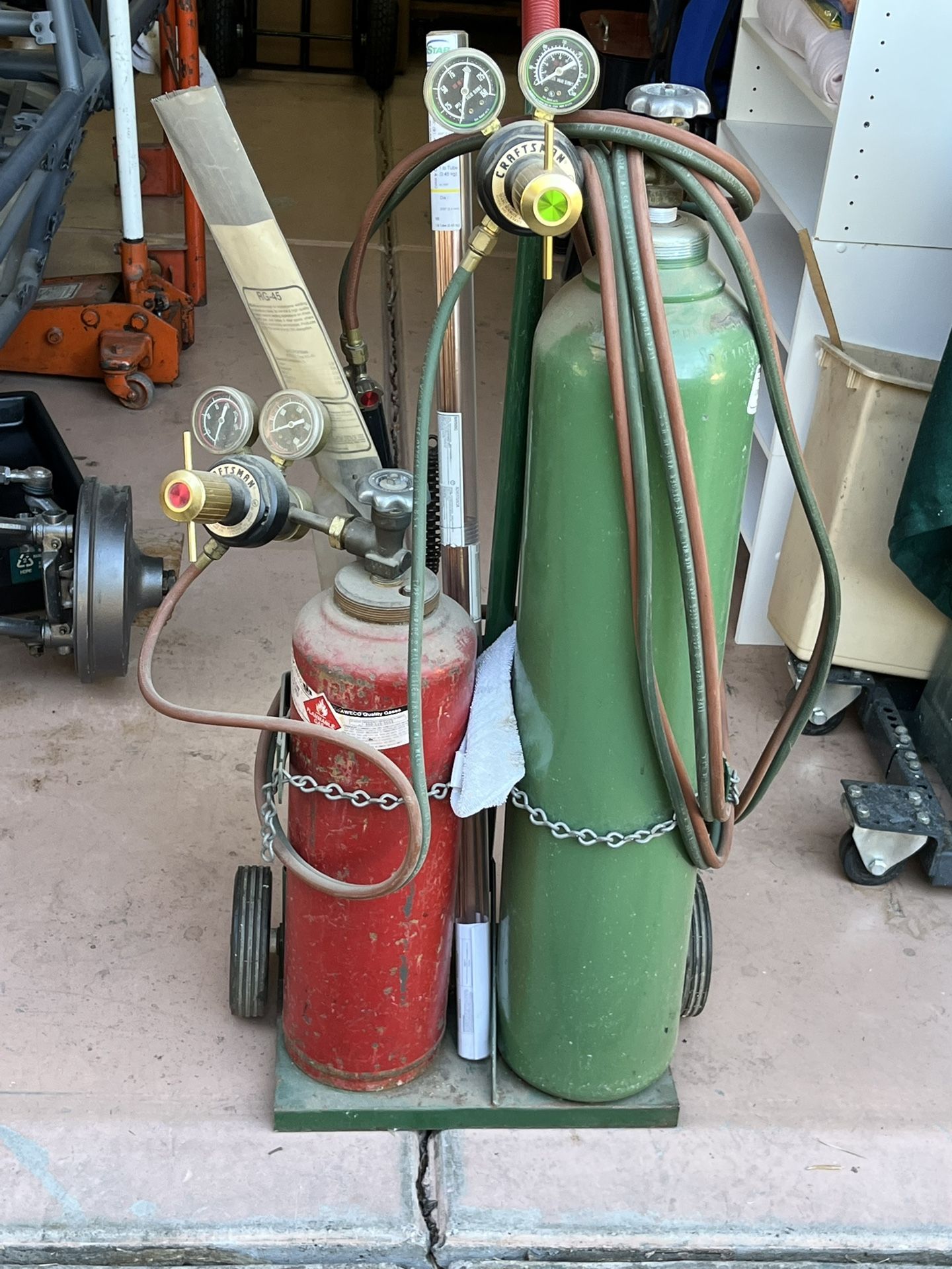 Oxyacetylene Welder