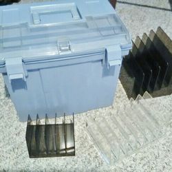 Portable File Box and folders