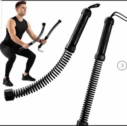 2PCS Weighted Ropeless Battle Ropes, 3.5 lbs in total,