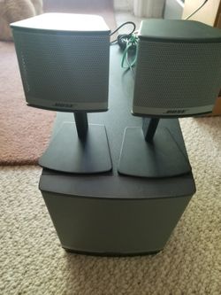 Bose companion 3 series II multimedia speaker system


