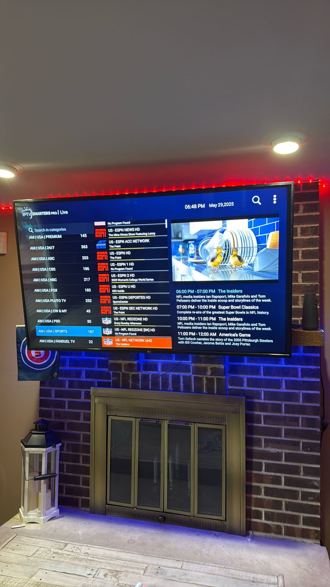 Smart TV w/🔥🥢