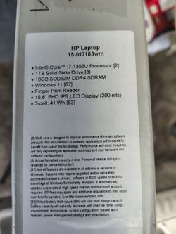 15.6 inch Laptop PC