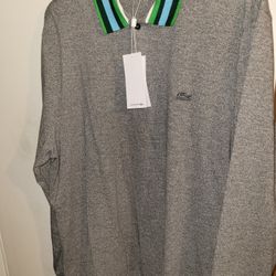 Lacoste Sweatshirt.  Size XXL.  New.  IF IT'S UP IT'S AVAILABLE.  THANKS 