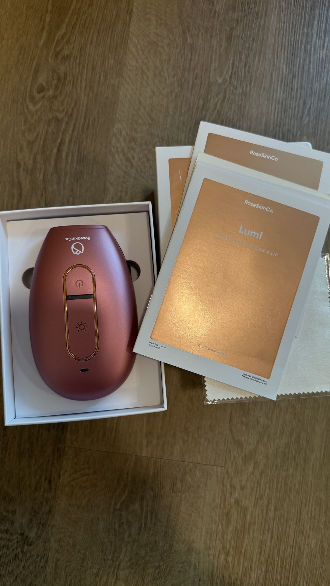 IPL HAIR removal handset
