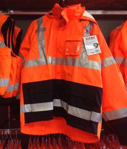 Class 3 - Breathable, Waterproof, High Visibility Jacket