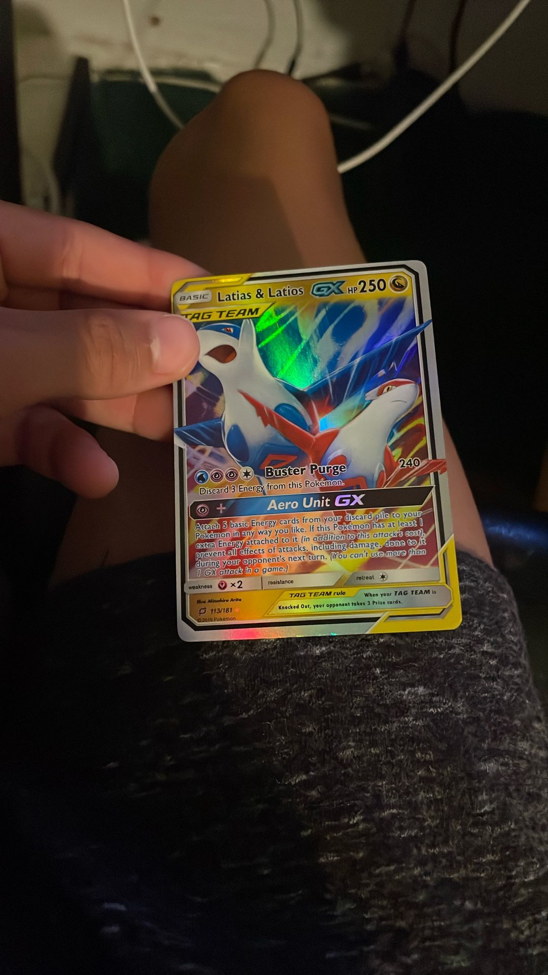 Latias N Latios Pokémon Card: 250 Hp Real Pokémon Card