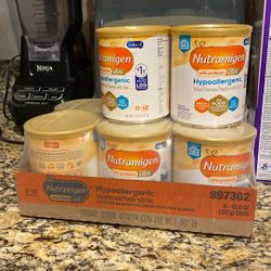 Enfamil Nutramigen Hypoallergenic Baby Formula with Iron, Lactose Free, Colic Relief from Cow's Milk Allergy Starts in 24 Hours, Brain Building DHA