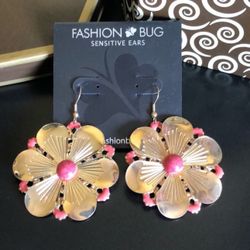 Cute Statement Flower Earrings