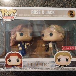 Rose And Jack Titanic Funko Pop