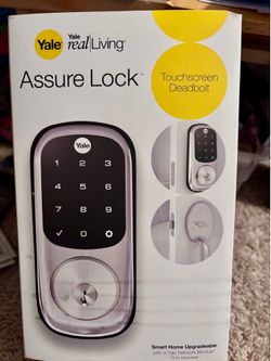 New in box Yale keyless entry