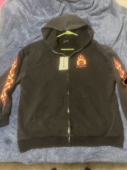 Balenciaga Blue Unity Flame Hoodie