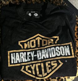 Darc sports Men's large  Harley Davidson Wolves shirt
