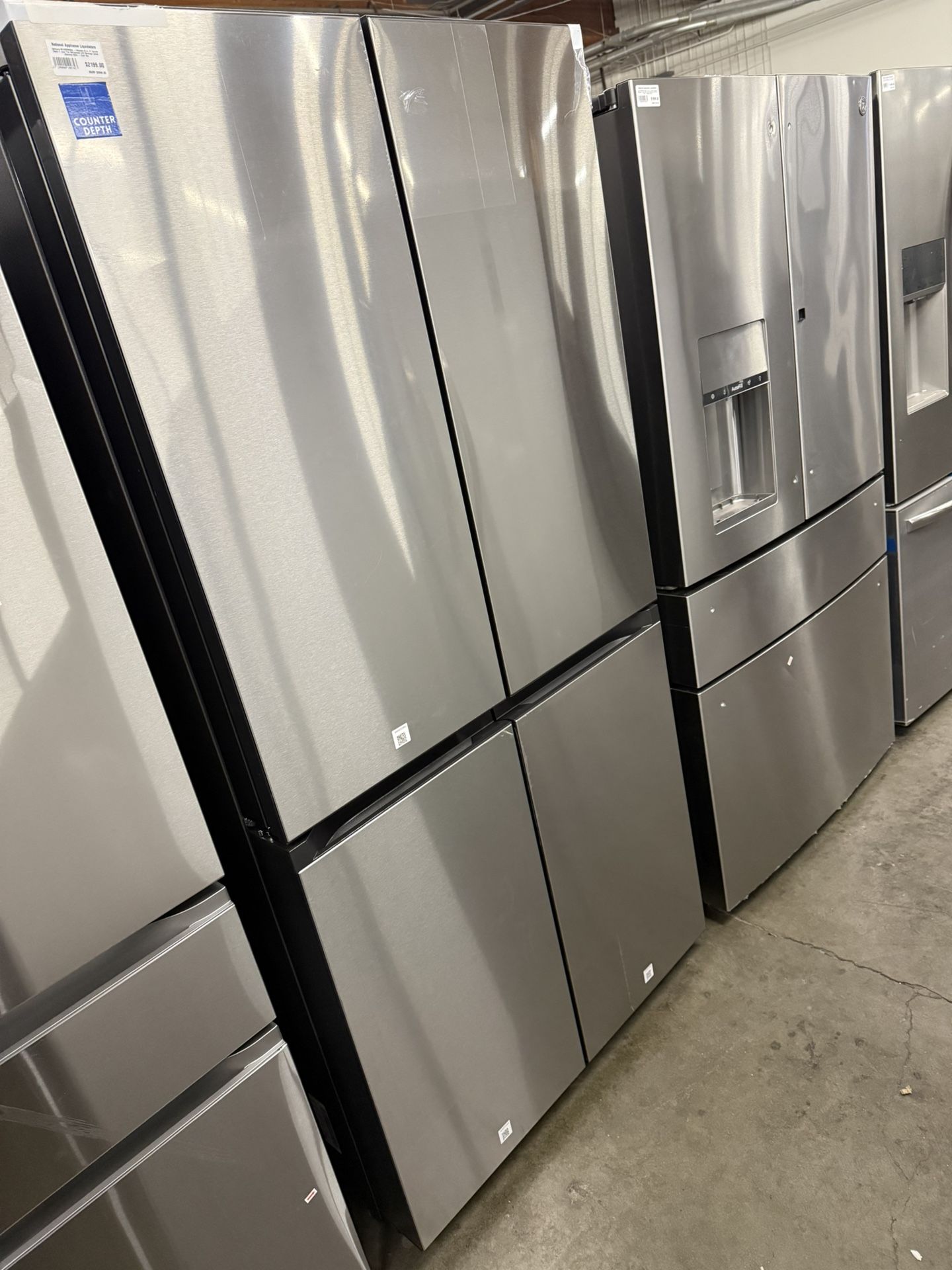 Samsung BESPOKE  RF23DB9600QL 36 Inch Smart Counter-Depth 4-Door Flex™ French Door Refrigerator