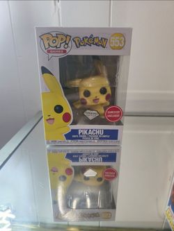 ⚡ Pokémon Pikachu Funko Pop #553 Diamond GameStop Exclusive ✨