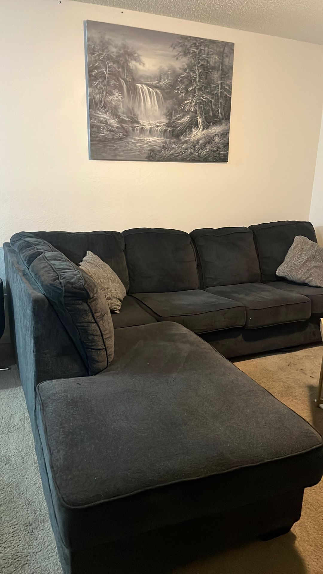 Dark Grey Sectional