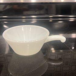 Anchor Hocking Fire King White Milk Glass 