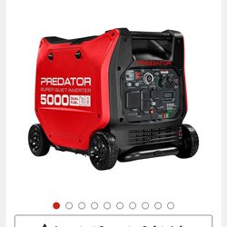Generador nuevo Predator 5000