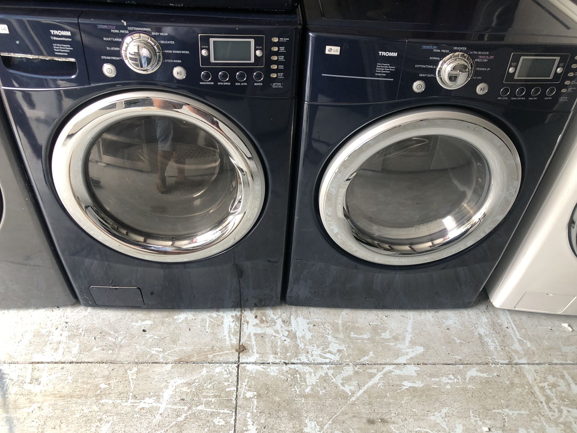 Lg Washer And Dryer Set