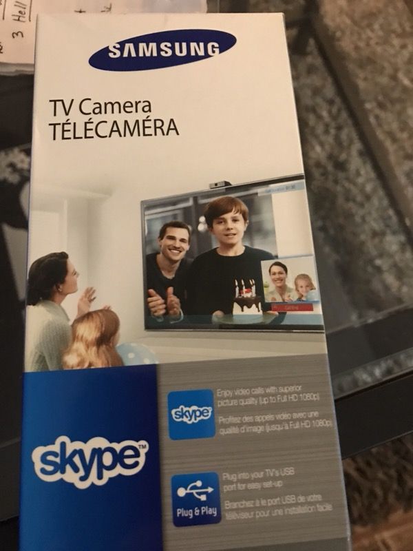 Samsung TV camera