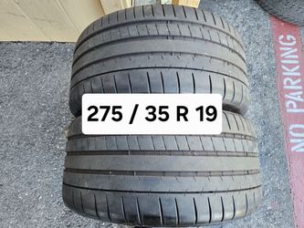 275 / 35 R 19 (2) TIRES MICHELIN