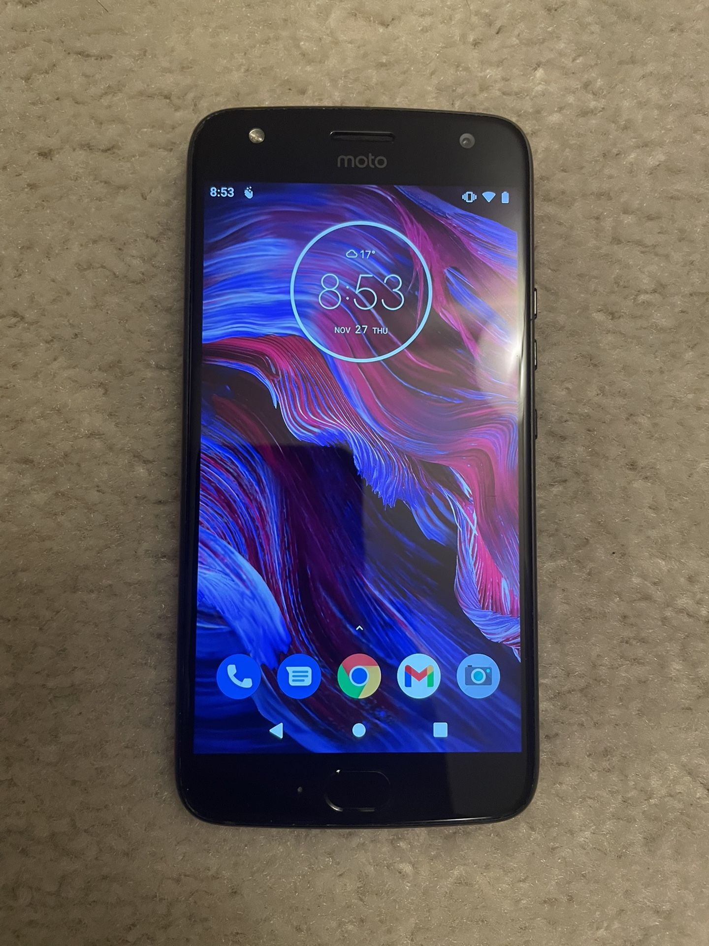 Unlocked Motorola Moto X4 in pristine condition