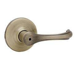 Antique Brass Door Privacy Lever (Pack Of 6) 