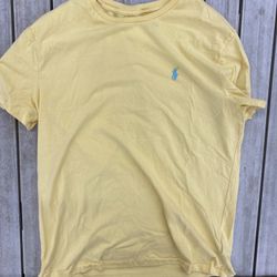 Yellow M polo Ralph Lauren shirt 