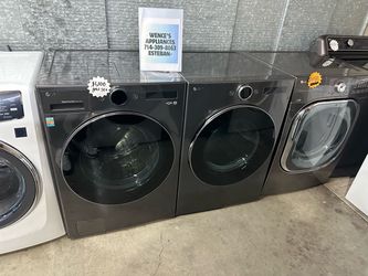 Lg washer 5.0 c.f. And gas dryer