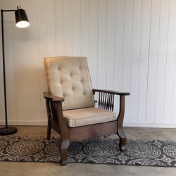 Antique oak reclining armchair - Free Delivery 