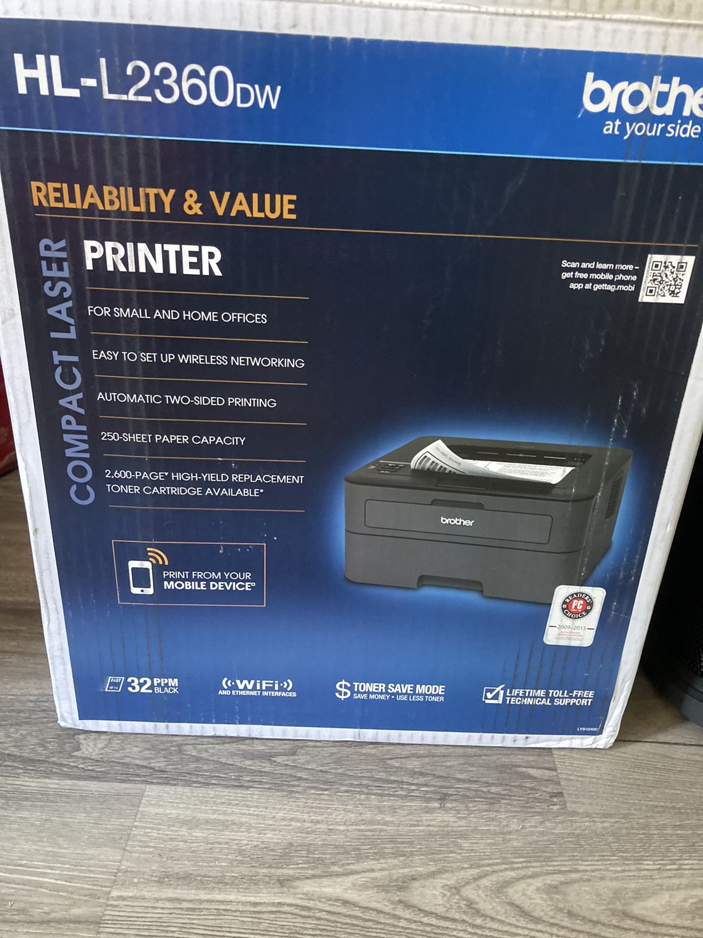 Brother compact laser printer