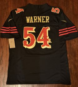 Fred Warner 49ers Black Rivalries Jersey