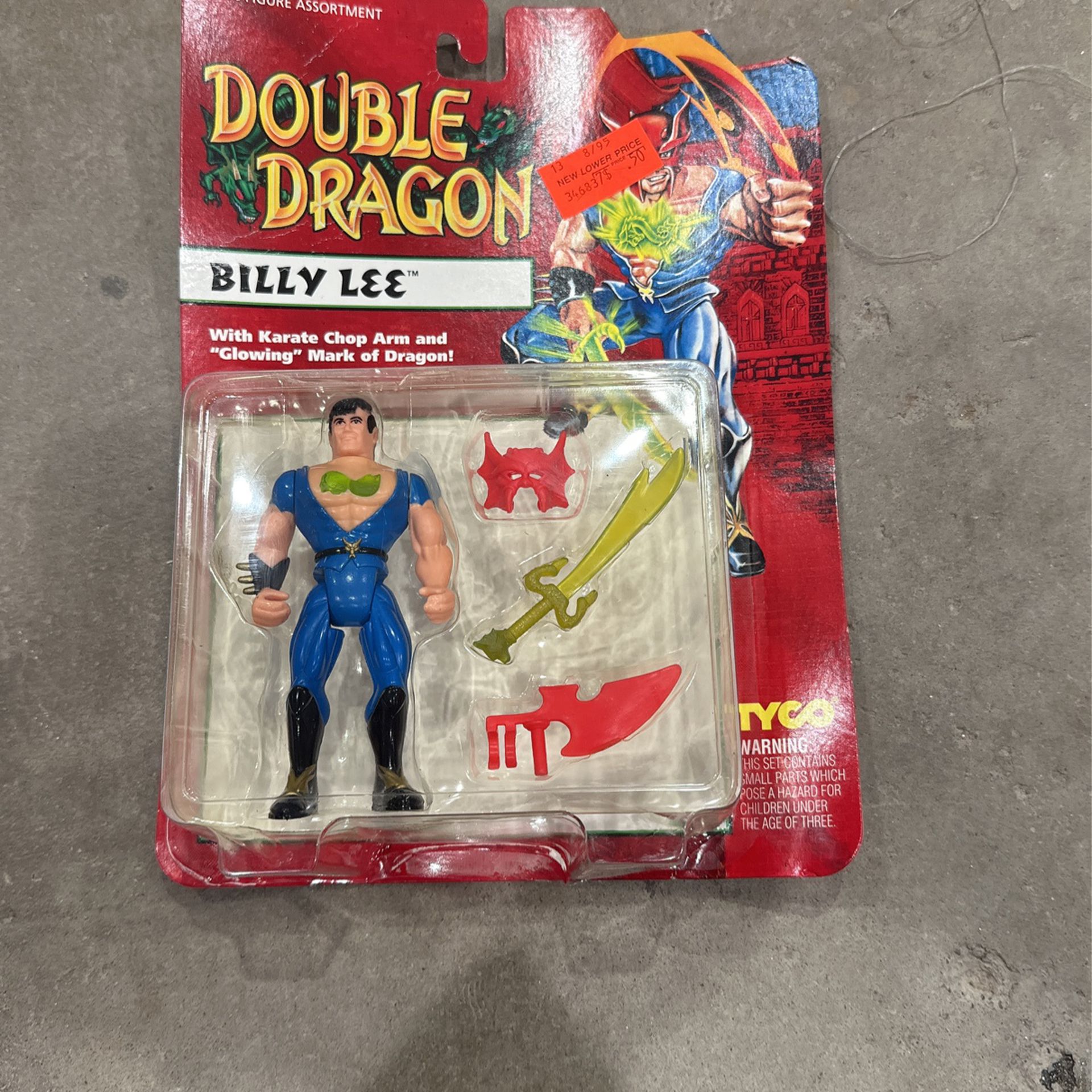 NEW Double Dragon Billy Lee Action Figure 