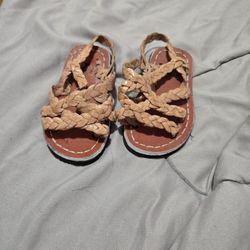 Little Girls Sandles  And Head  Bands