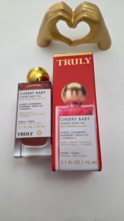 Truly Cherry Baby Luxury Body Oil 90ml