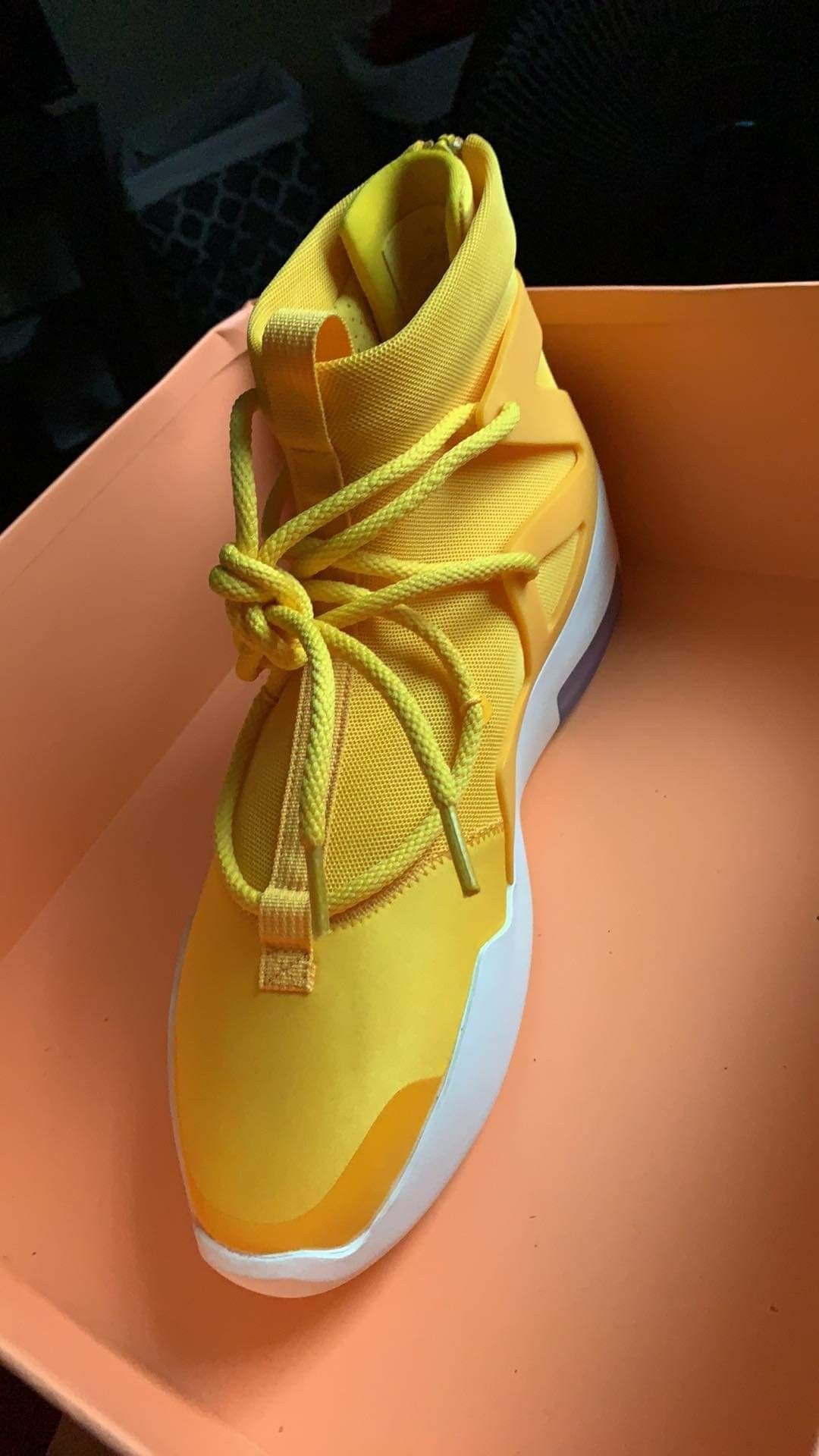 Nike Air Fear of God Yellow HOT!!!