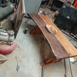 Custome Handmade Real Slab Coffee Table