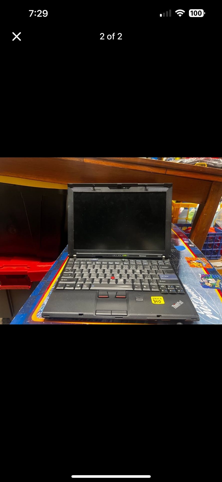 Lenovo ThinkPad X201 Core i5 Workstation Laptop *READ DESCRIPTION*