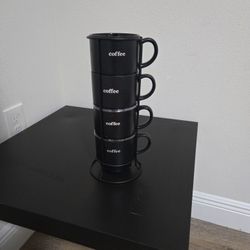 Coffee Mugs Set With Stant. 