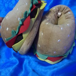 Cheese Burger Slipper For Kids