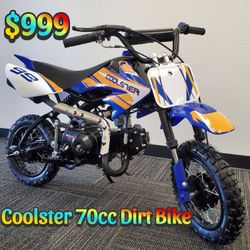 Dirt Bike For Sale in Sacramento! Brand New 70cc Semi-Auto Dirt Bike – Affordable & Powerful! Fully Assembled & Ready to Ride!